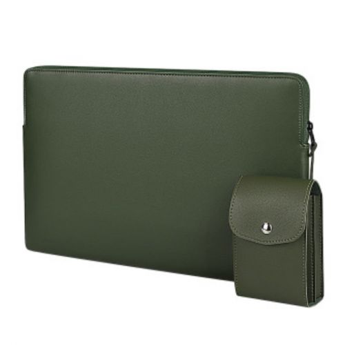 Túi Da Chống Sock Cho MacBook - Green