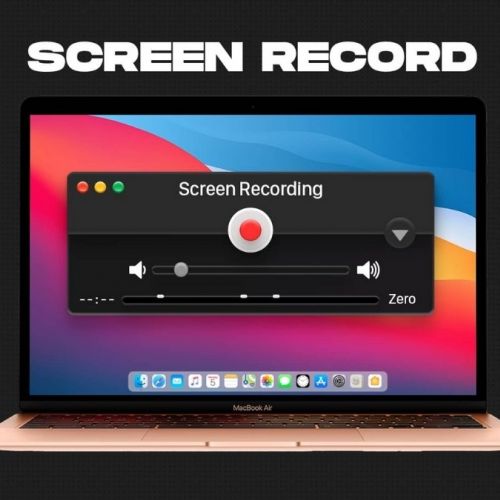 Cách quay màn hình MacBook có tiếng cực kỳ đơn giản 